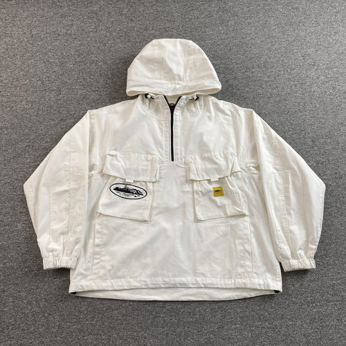 Corteiz Storm Jacket White