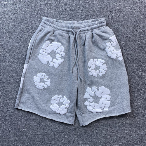 Denim Tears The Cotton Wreath Shorts Grey