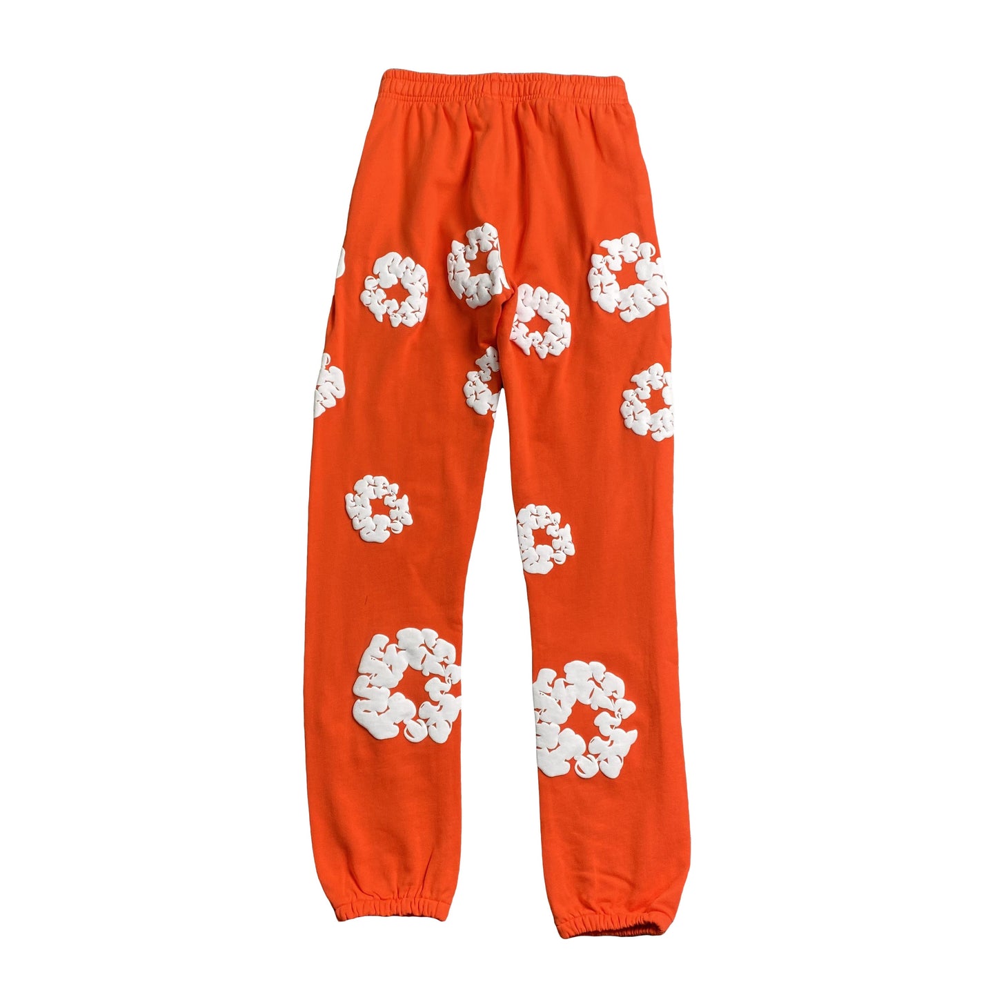 DENIM TEARS THE COTTON WREATH SWEATPANTS ORANGE