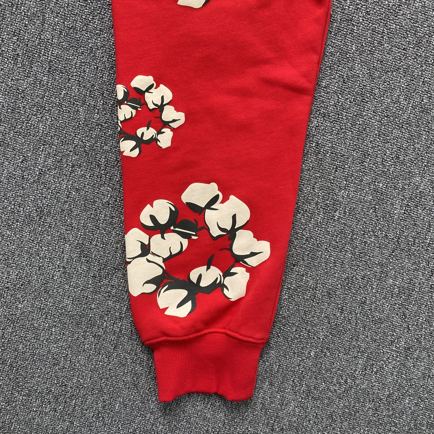 DENIM TEARS X CPFM CACTUS TEARS WREATH HOODIE RED