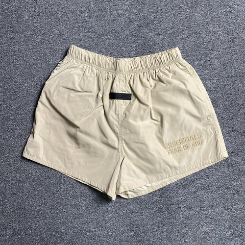 Fear of God Essentials Running Nylon Short Egg Shell