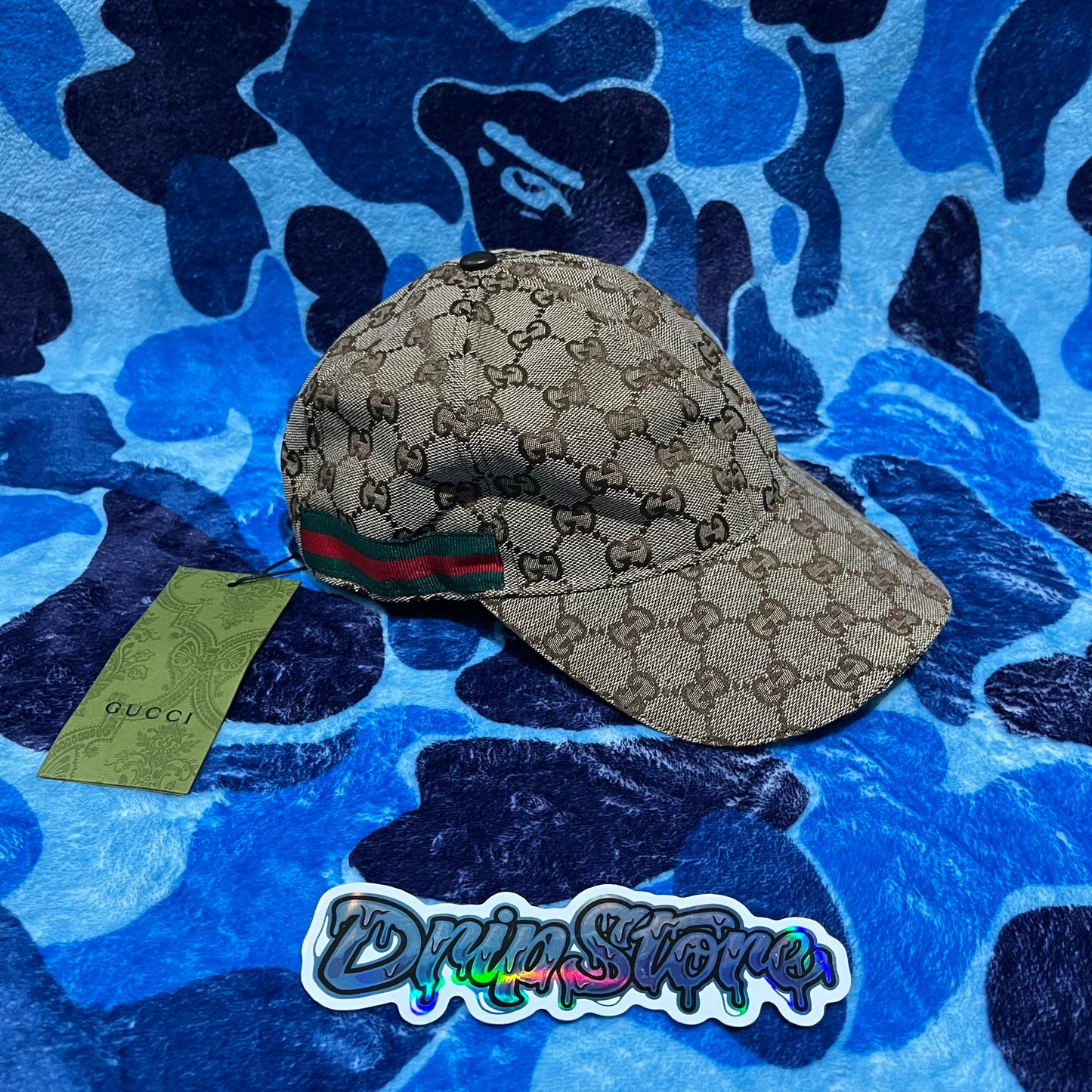 Gorra Gucci Canvas Baseball Hat