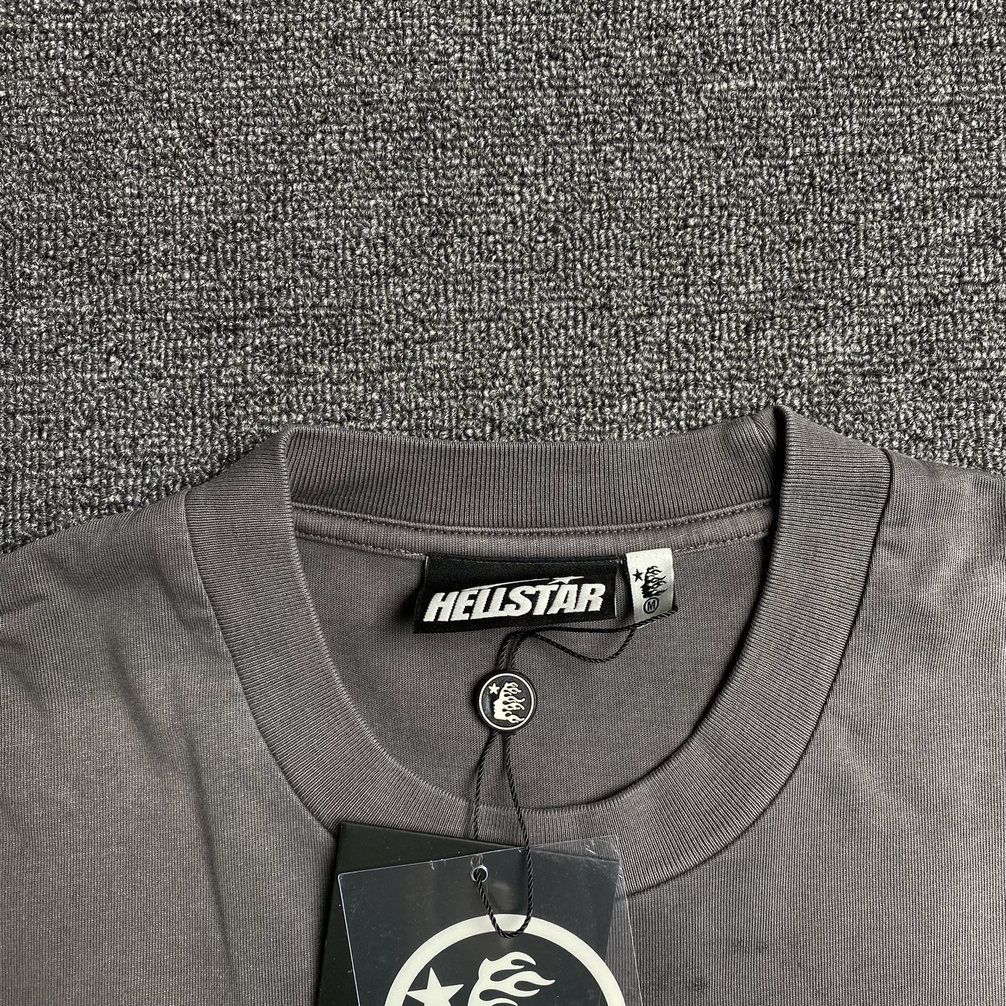 HELLSTAR SPORTS LOGO GEL TEE GREY