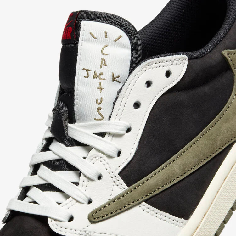 JORDAN 1 LOW OG X TRAVIS SCOTT OLIVE