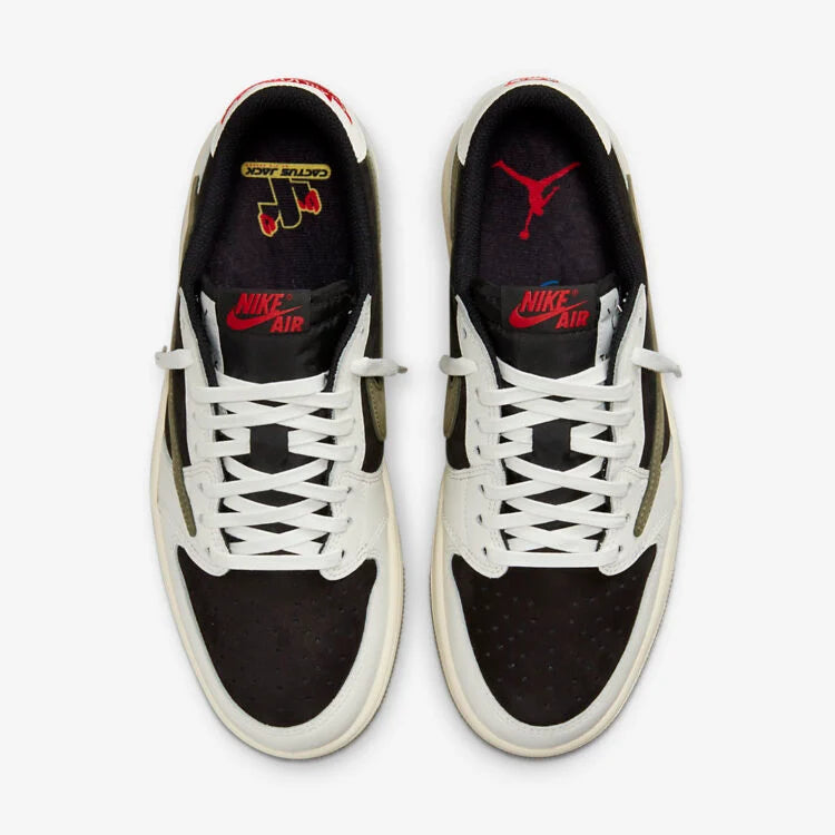 JORDAN 1 LOW OG X TRAVIS SCOTT OLIVE