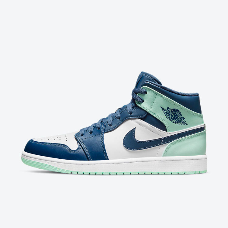 JORDAN 1 MID BLUE MINT