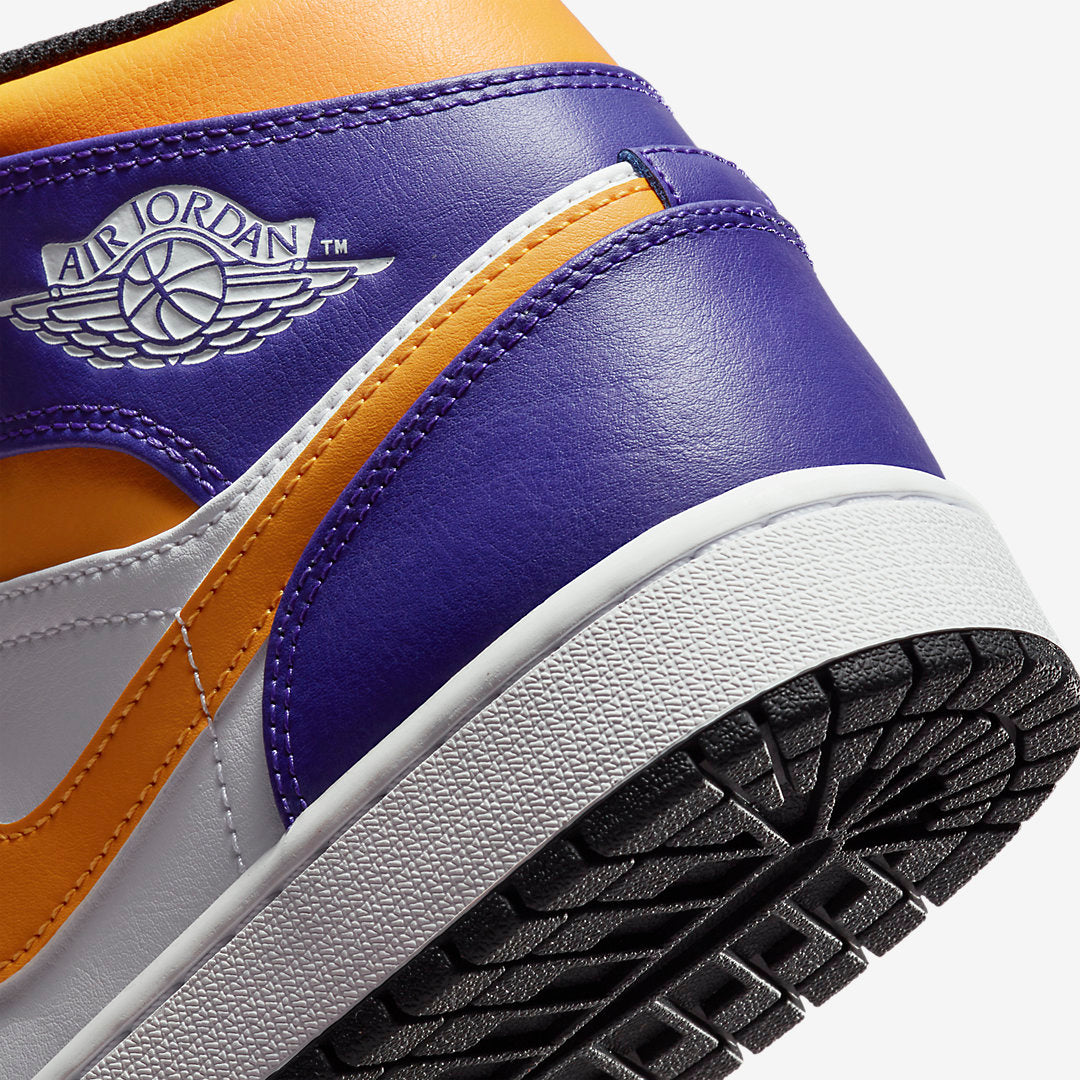 JORDAN 1 MID LAKERS