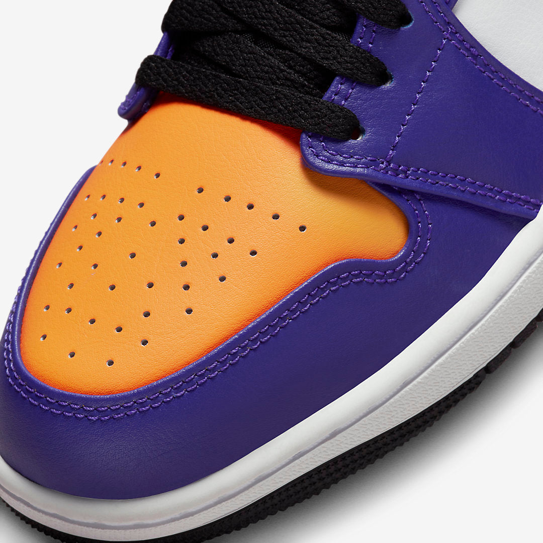 JORDAN 1 MID LAKERS