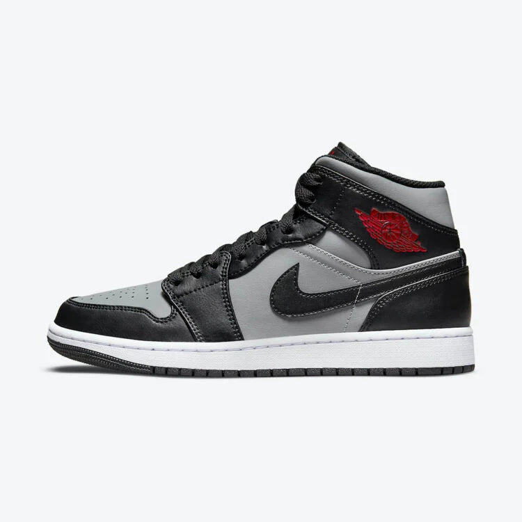 JORDAN 1 MID SHADOW RED