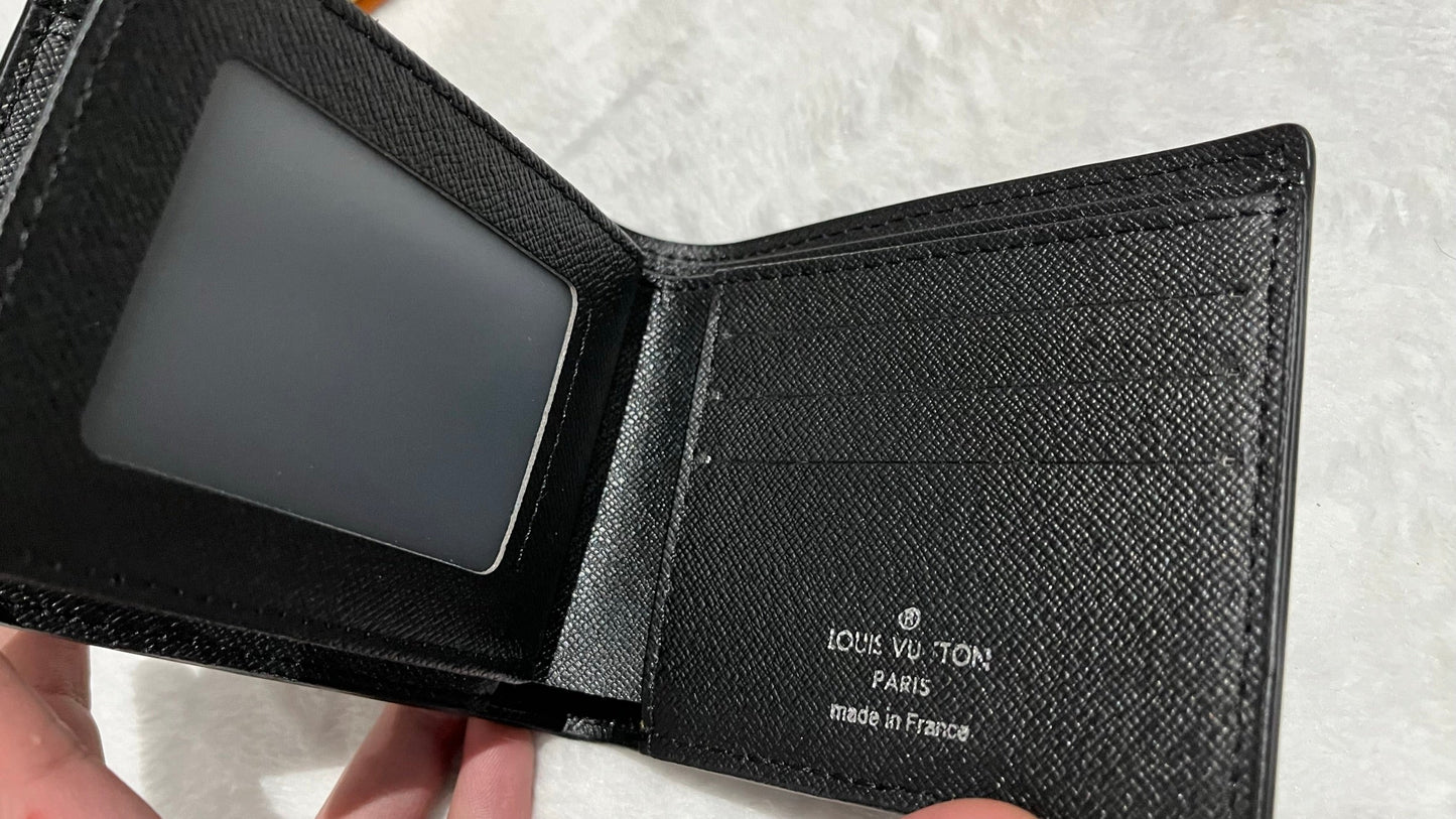 LOUIS VUITTON MULTIPLE WALLET MONOGRAM BLACK