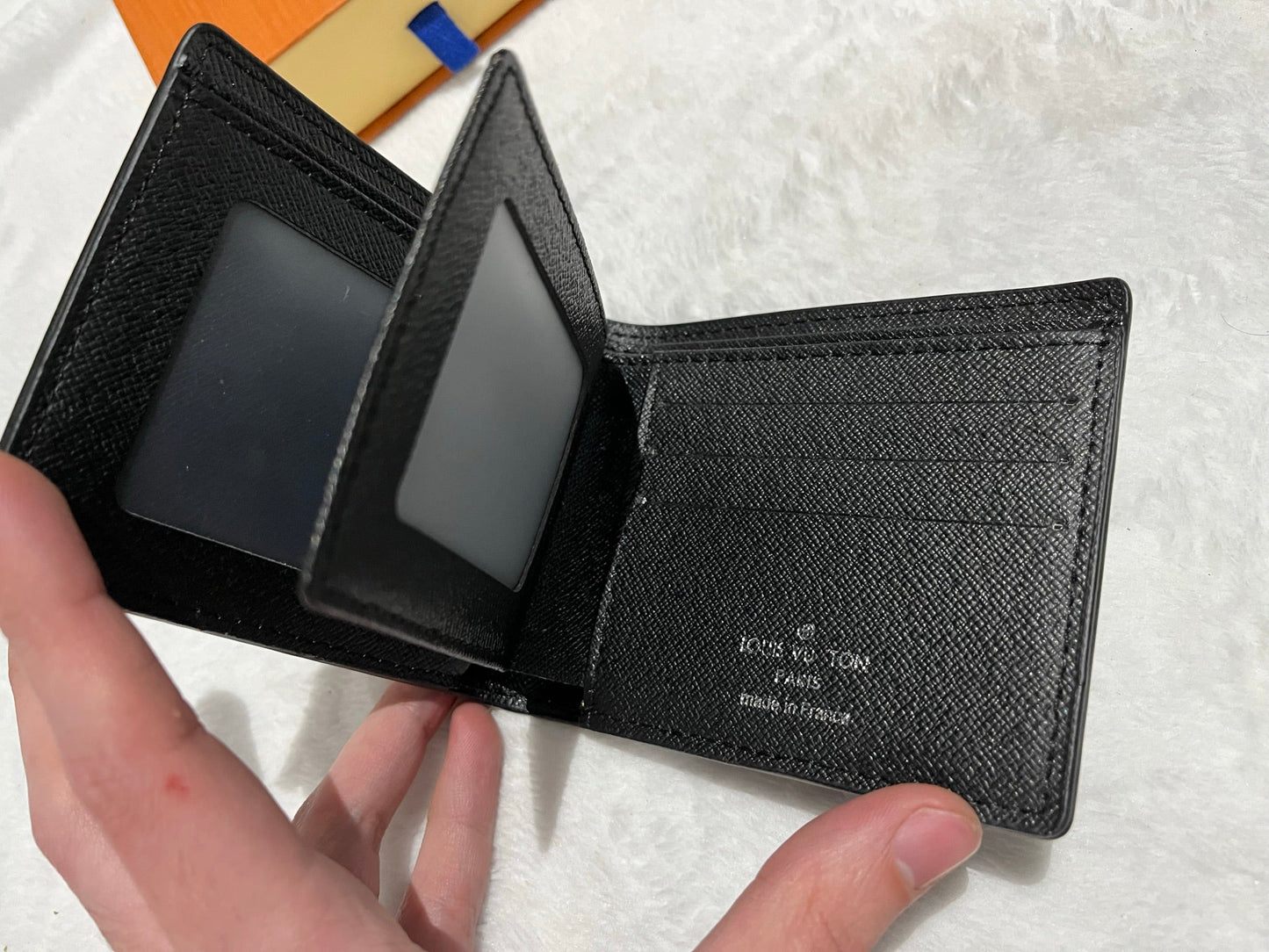 LOUIS VUITTON MULTIPLE WALLET MONOGRAM BLACK