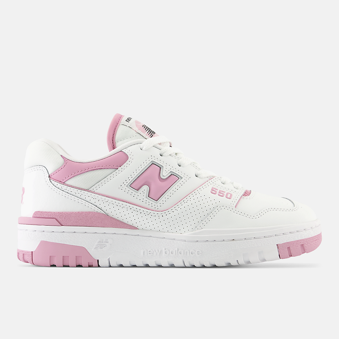 NEW BALANCE 550 WHITE BUBBLEGUM PINK