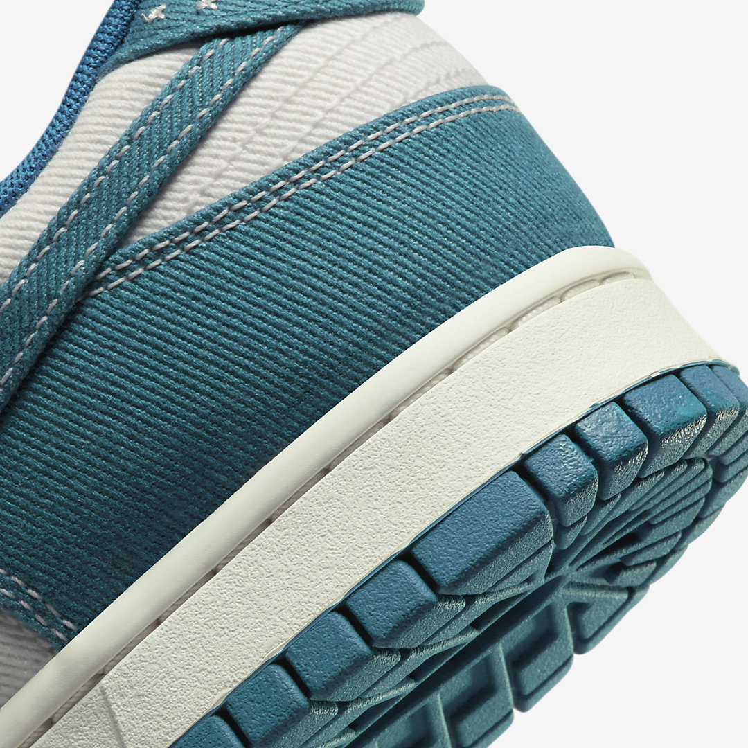 NIKE DUNK LOW INDUSTRIAL BLUE SASHIKO