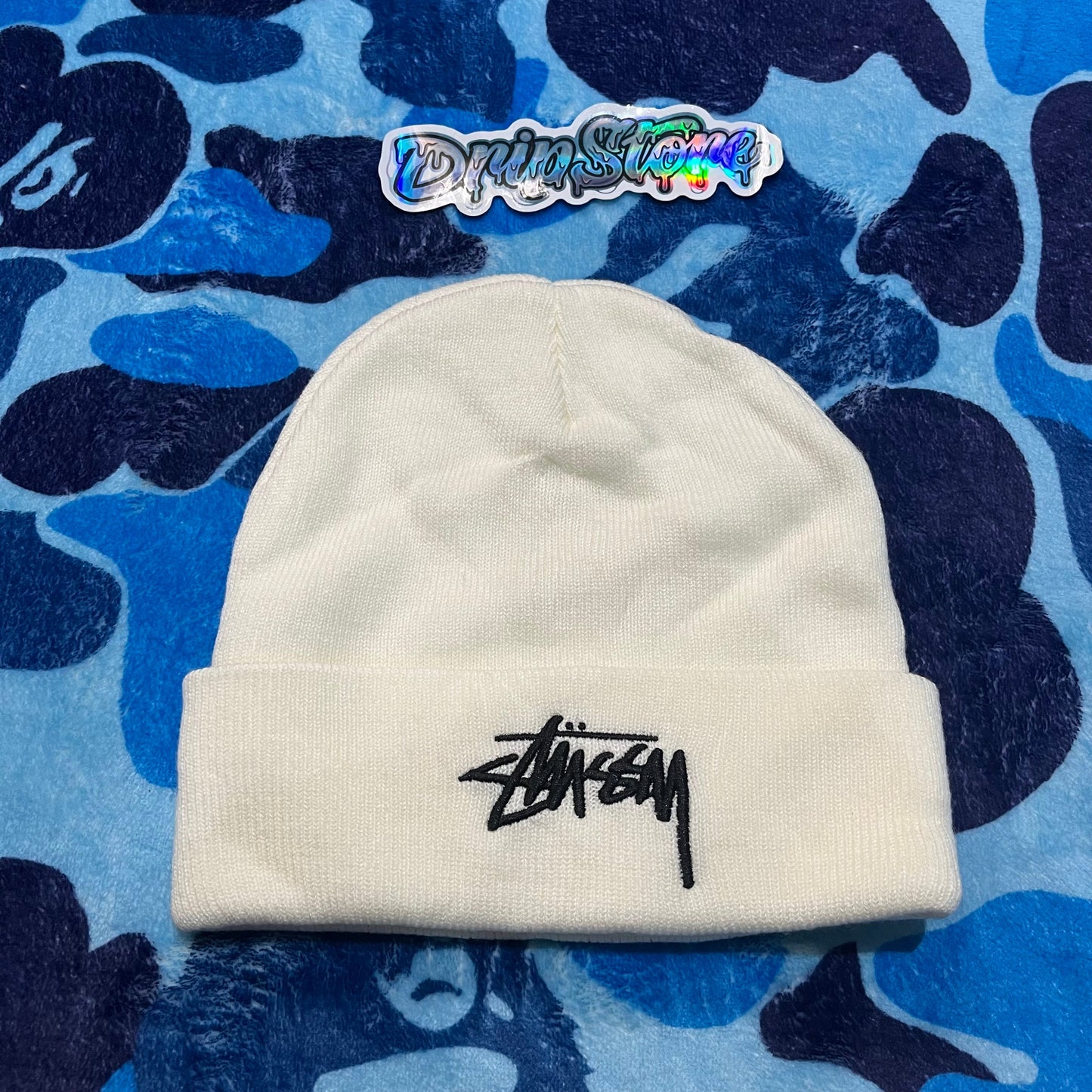 NIKE X STUSSY CUFF BEANIE (2020) CREMA