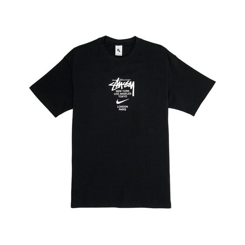 NIKE X STUSSY INTERNATIONAL T-SHIRT BLACK