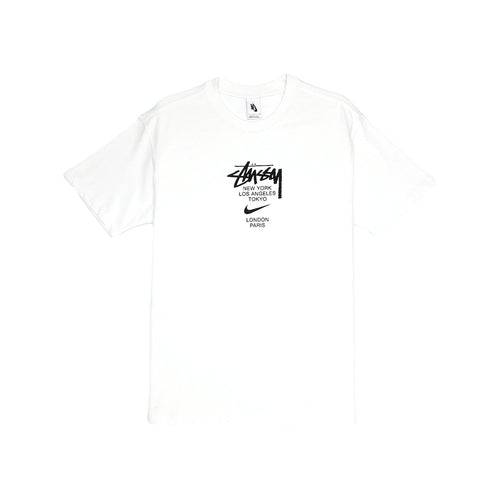 NIKE X STUSSY INTERNATIONAL T-SHIRT WHITE