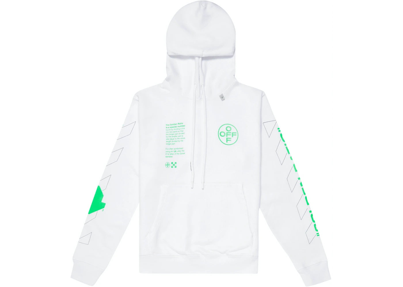 OFF WHITE ARCH SHAPES INCOMPIUTO HOODIE