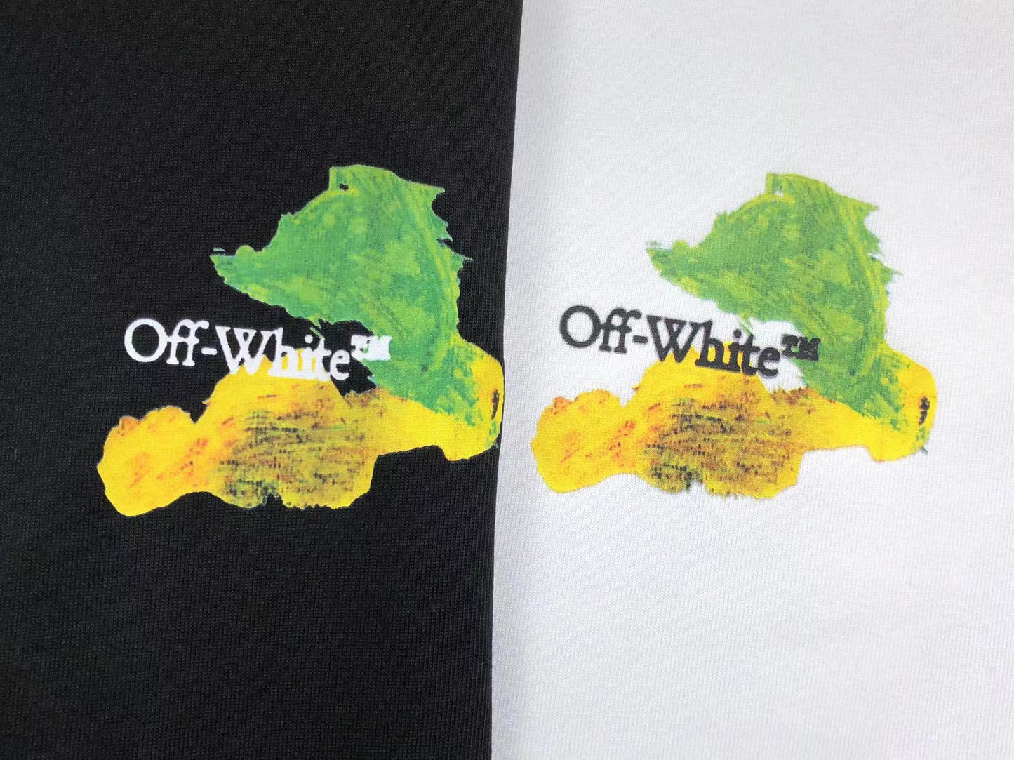 Off White Brush Arrows Tee White