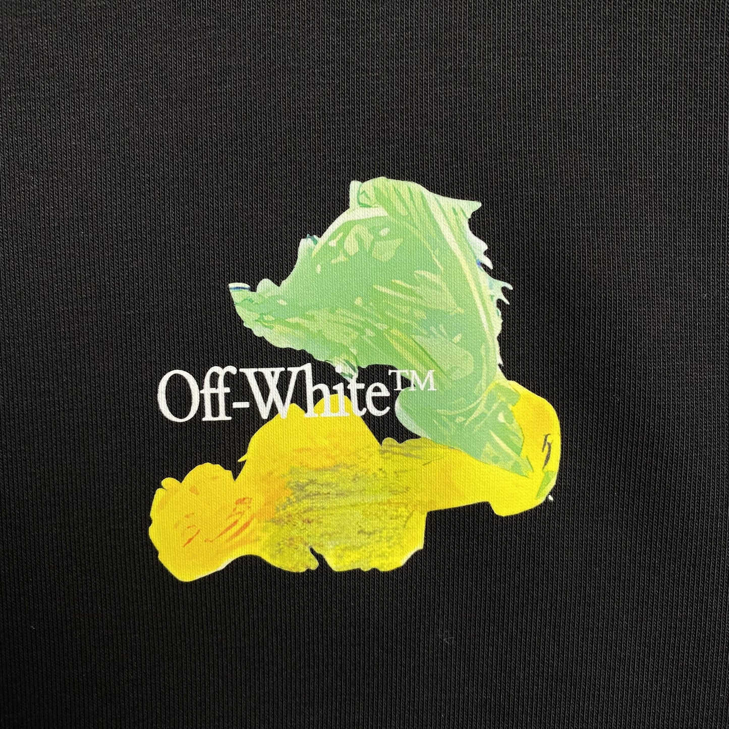 OFF WHITE BRUSHED ARROWS CREWNECK BLACK