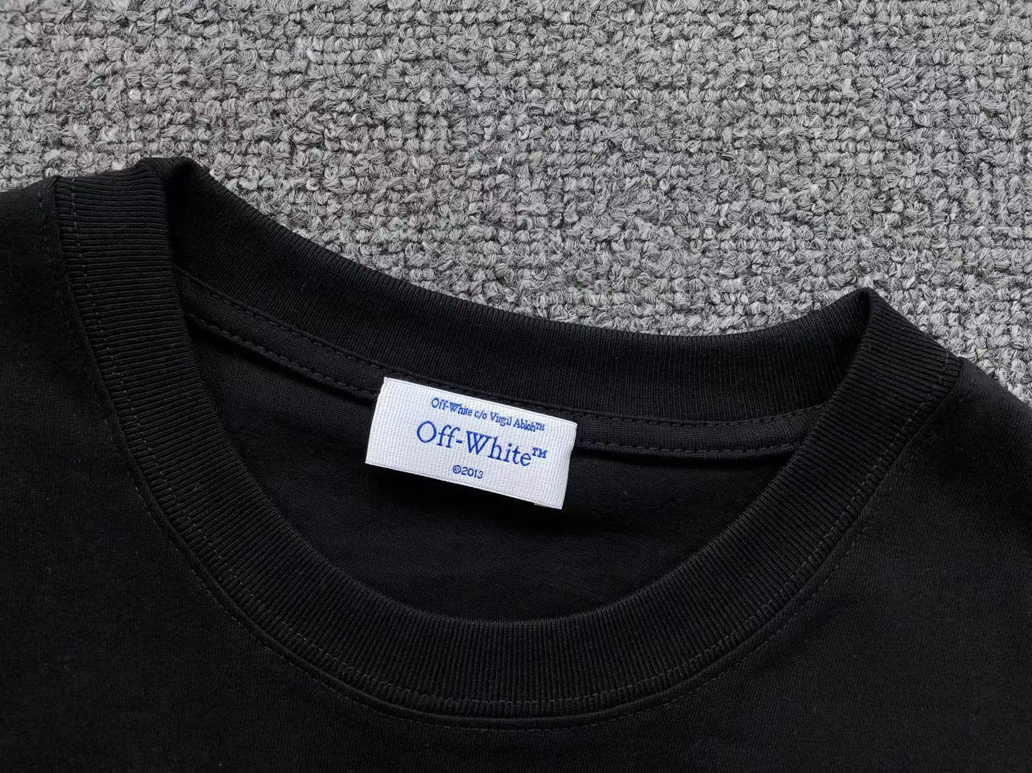 Off White Gang Tee Black
