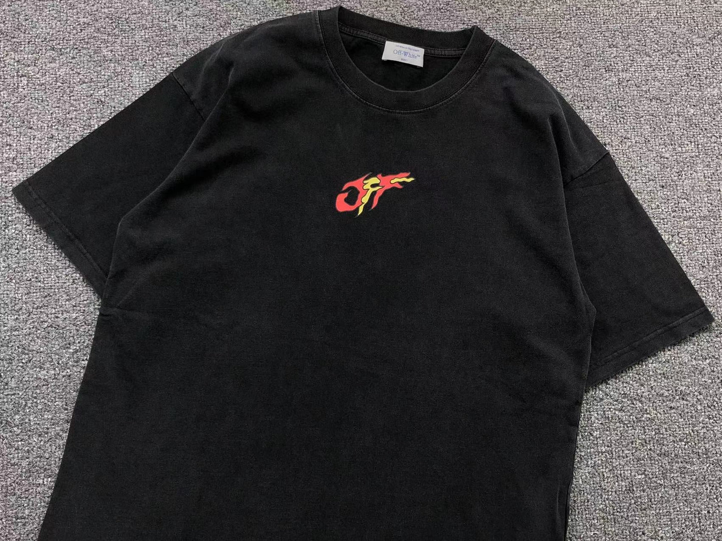 Off White Lunar New Year Dragon Tee Black