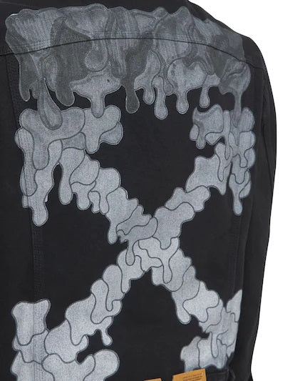 OFF WHITE MARKER DENIM JACKET