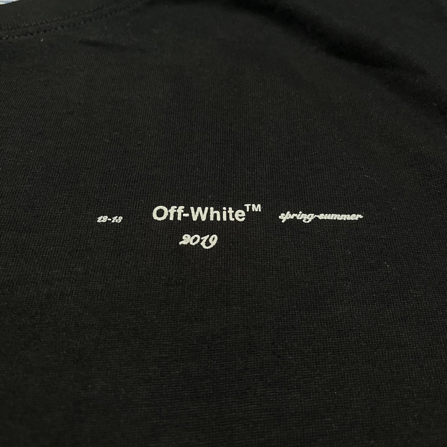 OFF-WHITE OVERSIZED DIAG ARROWS T-SHIRT BLACK/MULTICOLOR