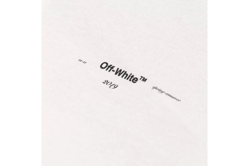 OFF-WHITE OVERSIZED DIAG ARROWS T-SHIRT WHITE/MULTICOLOR