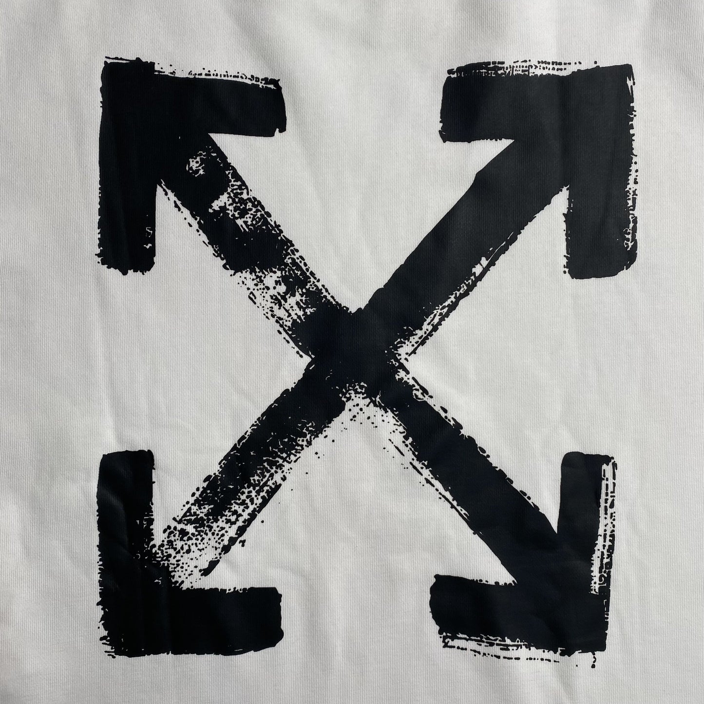 OFF WHITE PAINT ARROW CREWNECK WHITE