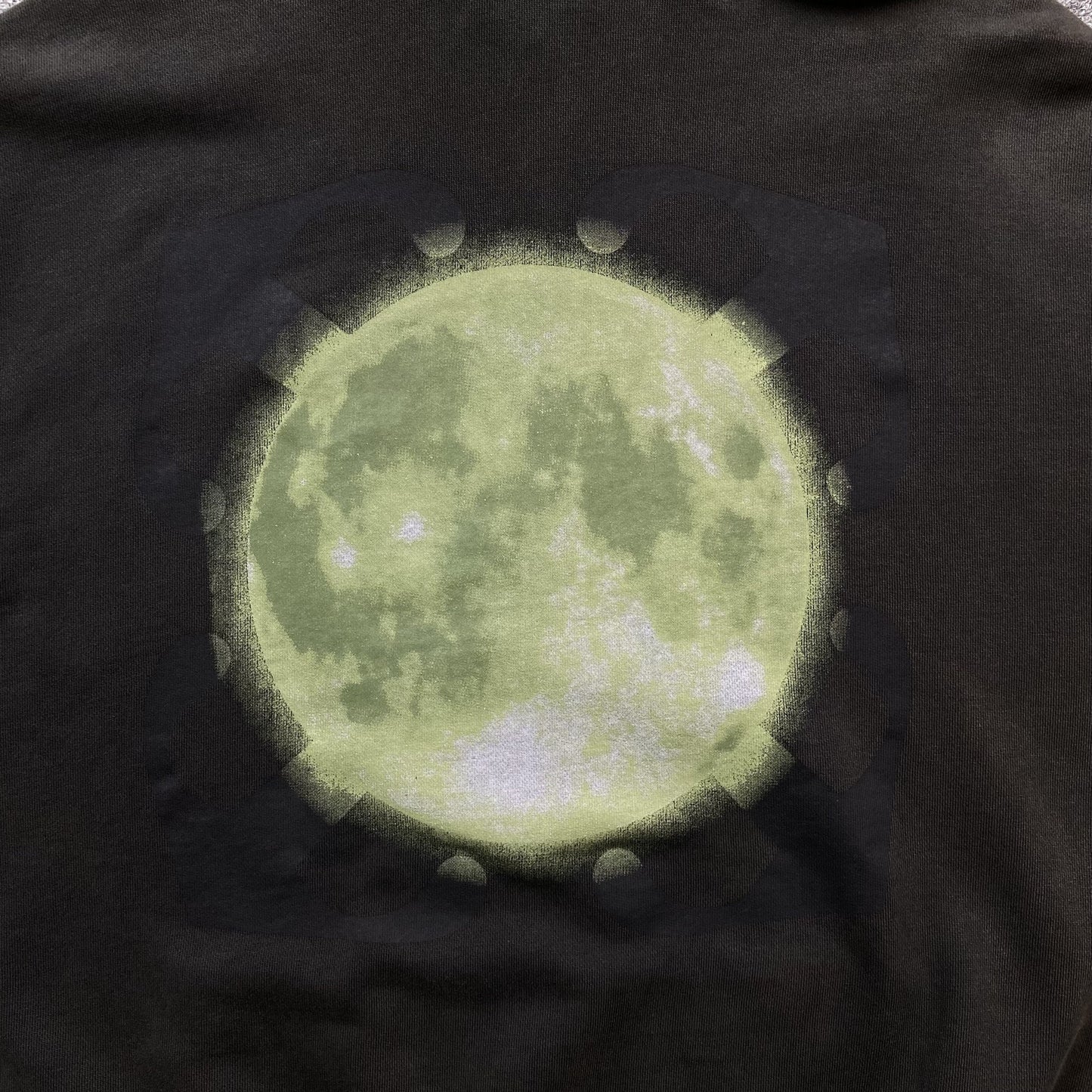 OFF WHITE SUPER MOON HOODIE BLACK