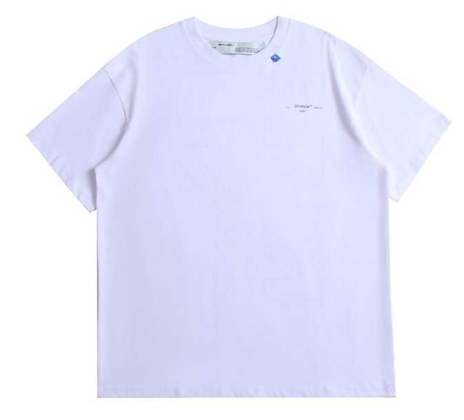 OFF-WHITE UNFINISHED T-SHIRT WHITE
