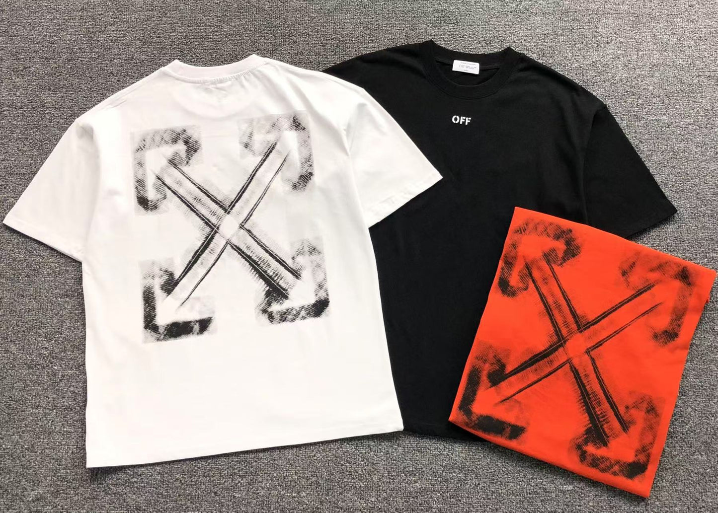 Off White Vibe Arrow Tee White