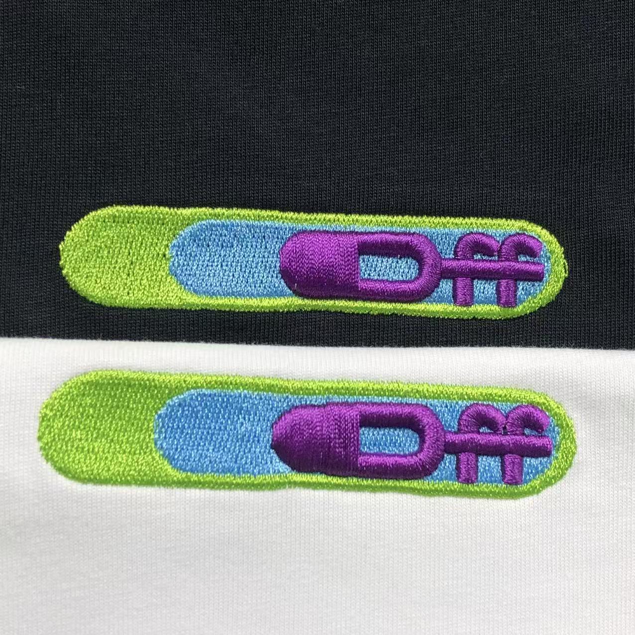 Off White Weed Arrows Tee White