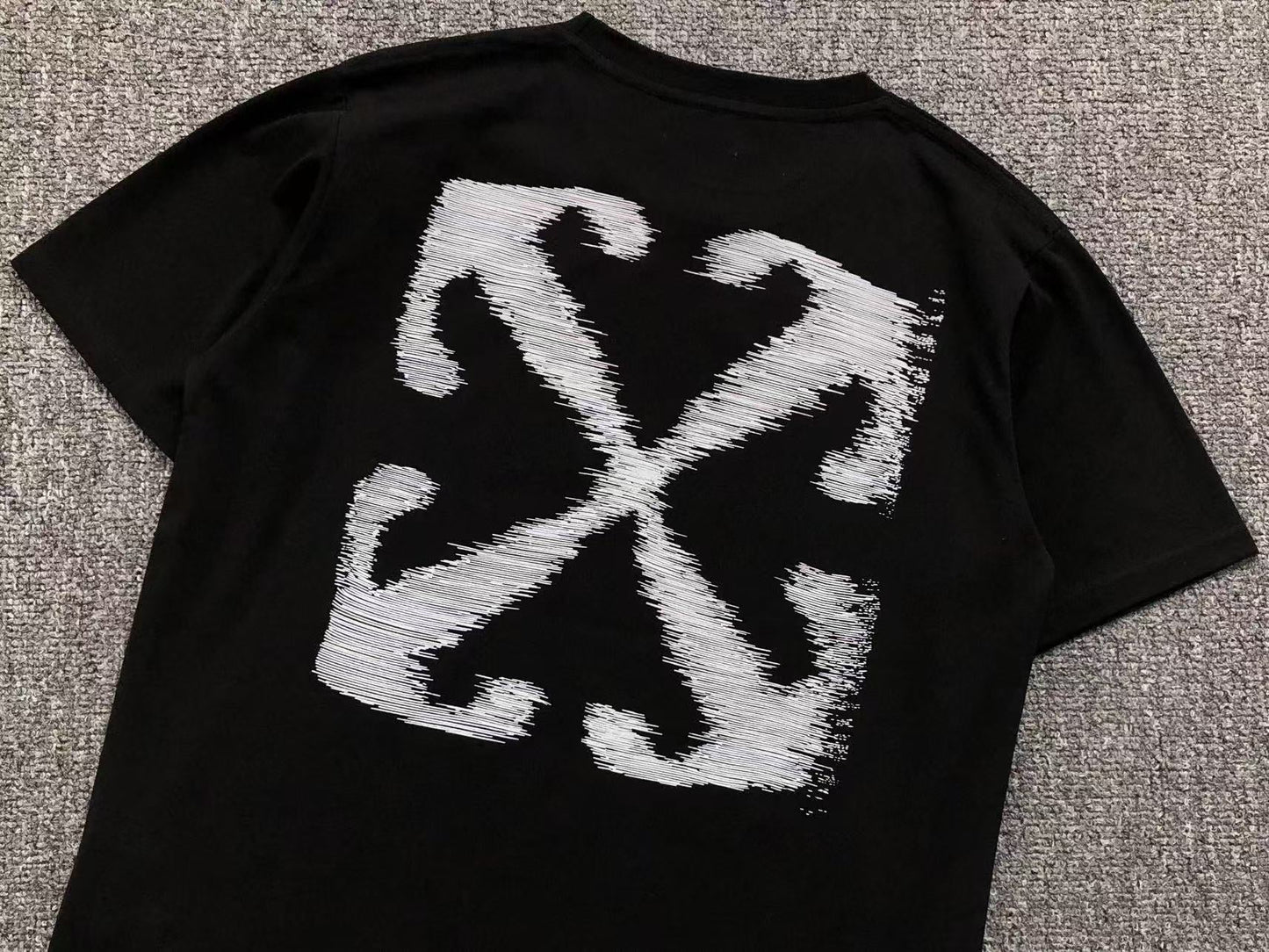 Off White Windy Arrow Tee Black