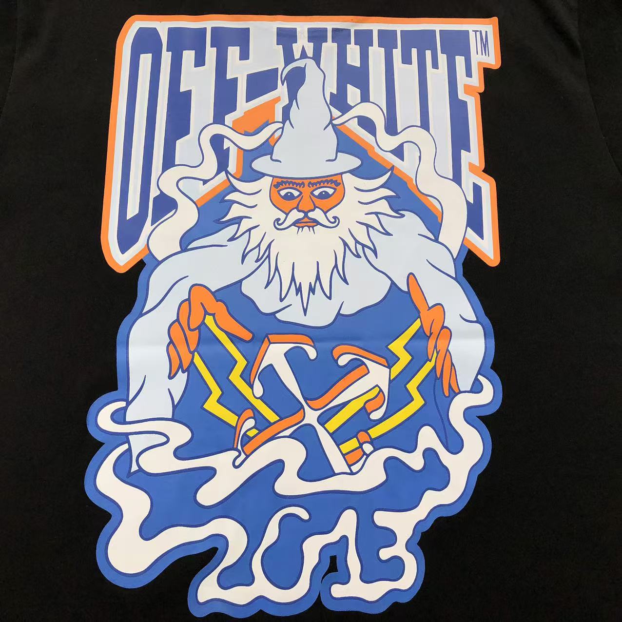 Off White Wizard Tee Black