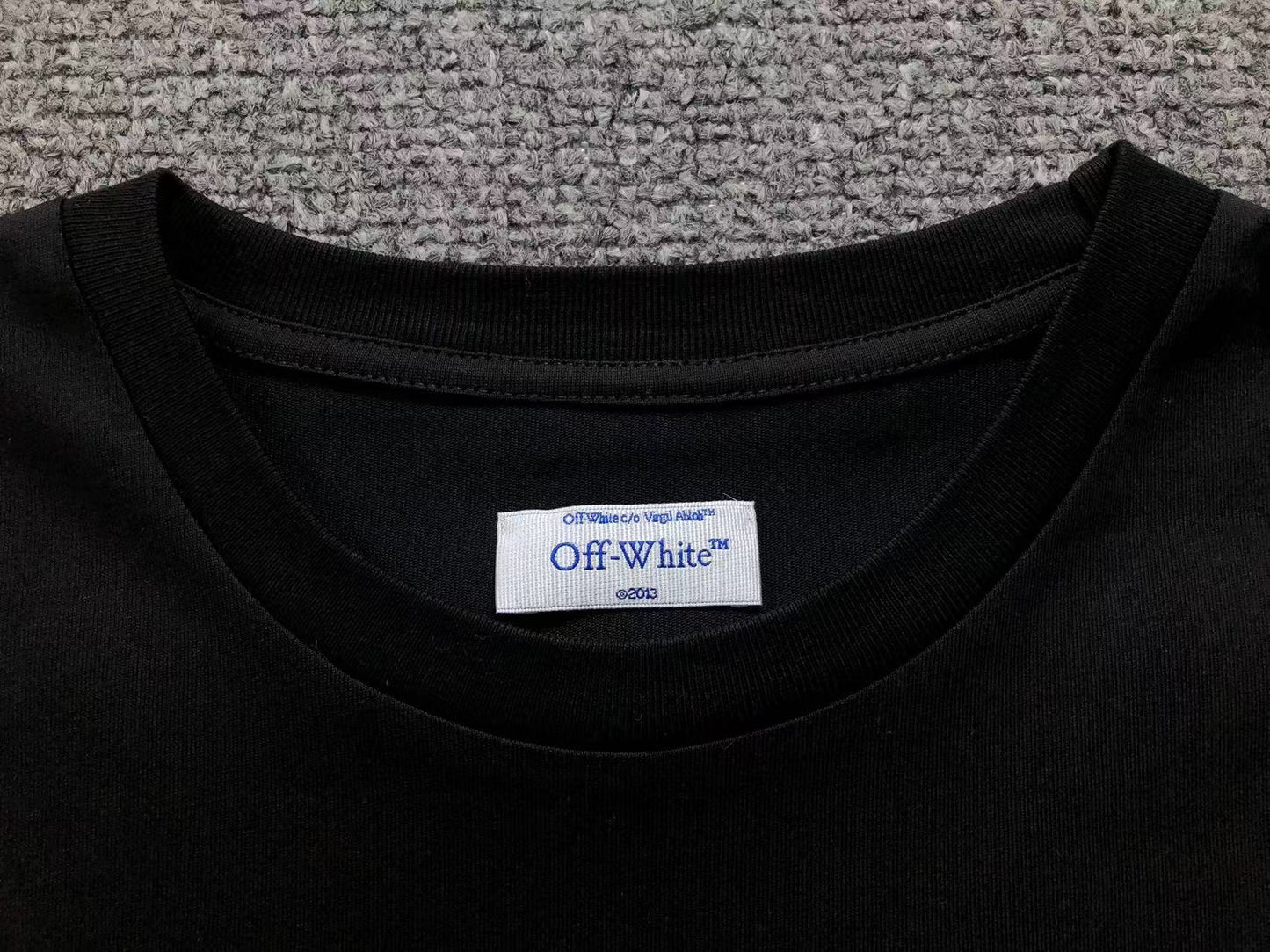 Off White Wizard Tee Black
