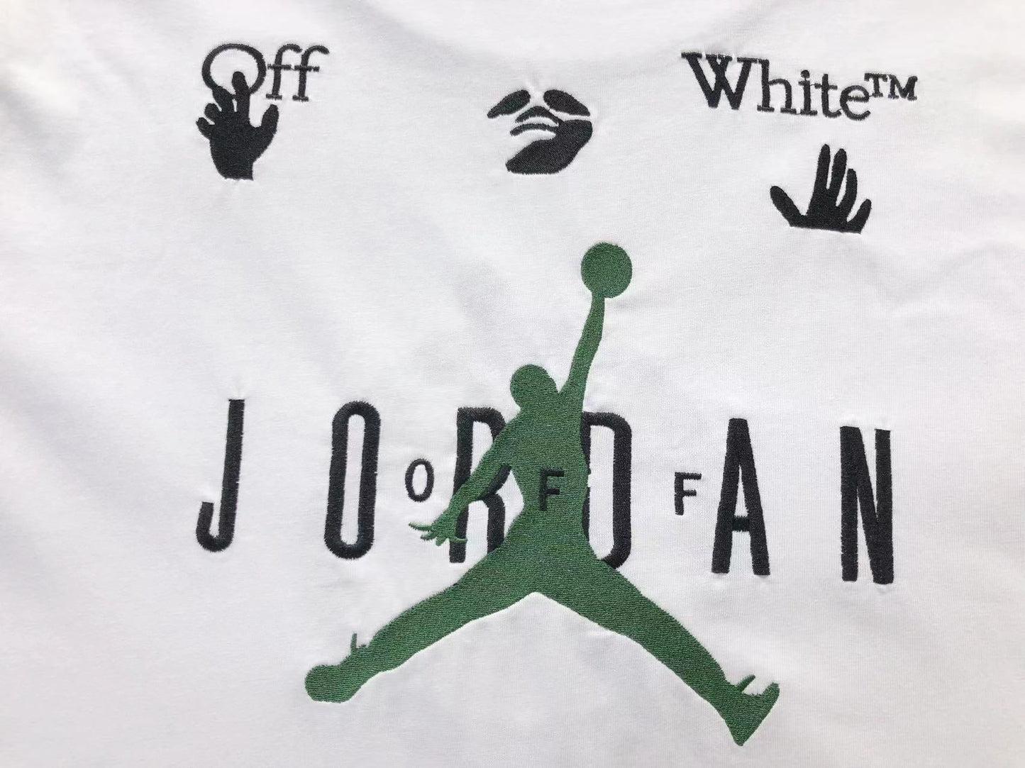 OFF WHITE X AIR JORDAN TEE WHITE