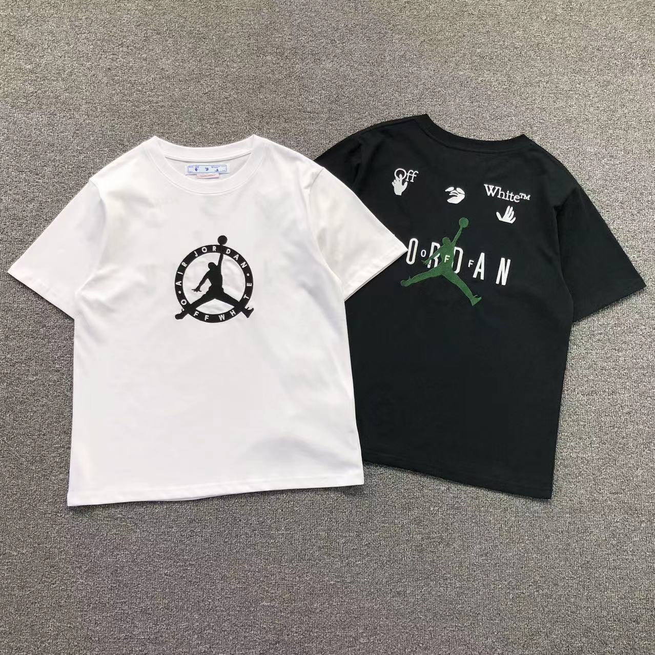 OFF WHITE X AIR JORDAN TEE WHITE