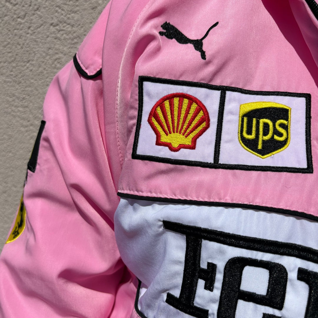 PINK FERRARI F1 VINTAGE JACKET