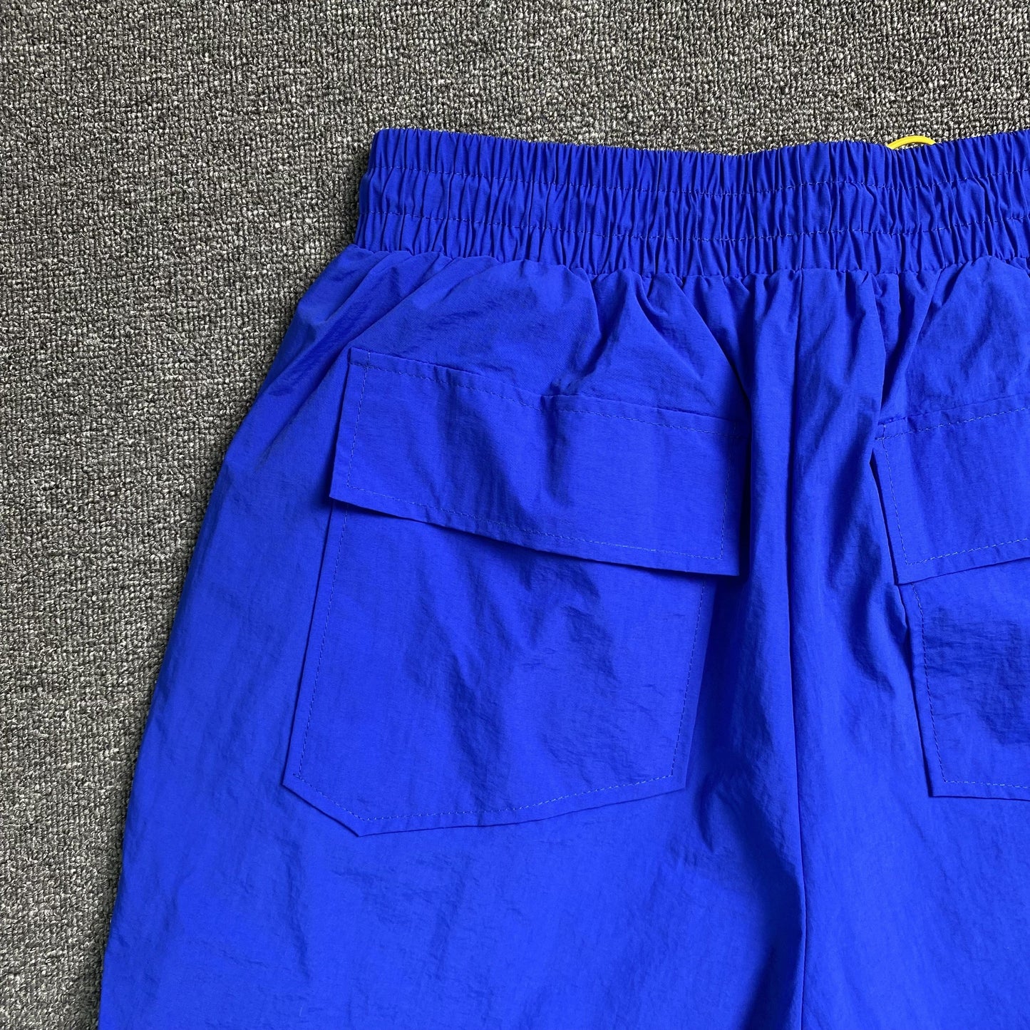 RHUDE RH LOGO SHORTS BLUE