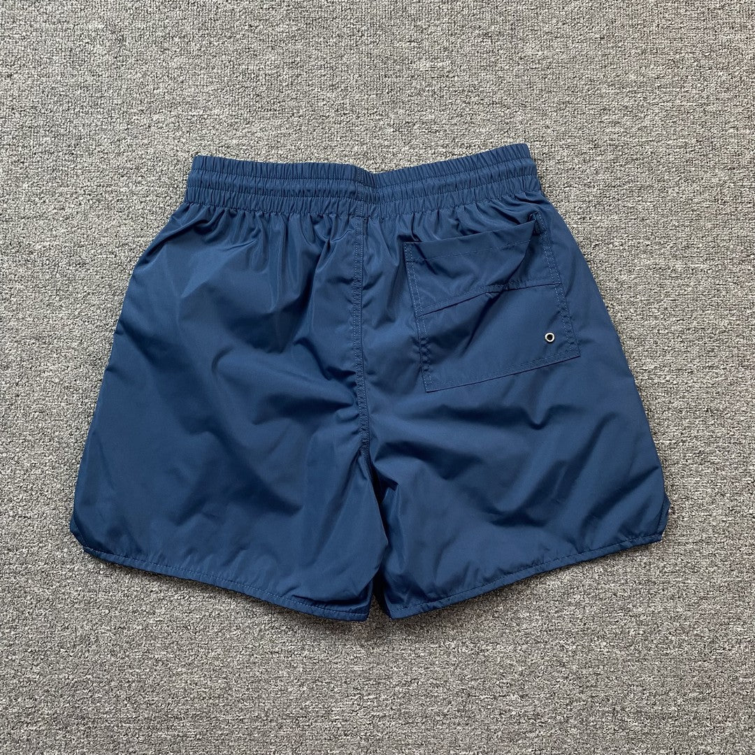 RHUDE RH LOGO SHORTS BLUE
