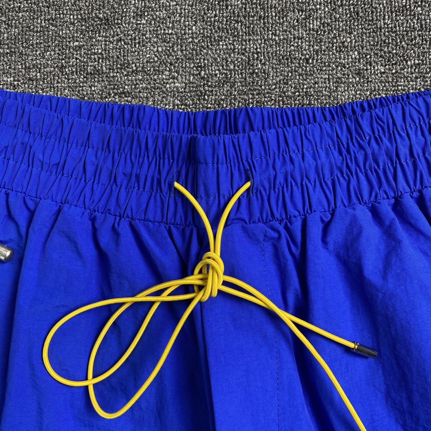 RHUDE RH LOGO SHORTS BLUE