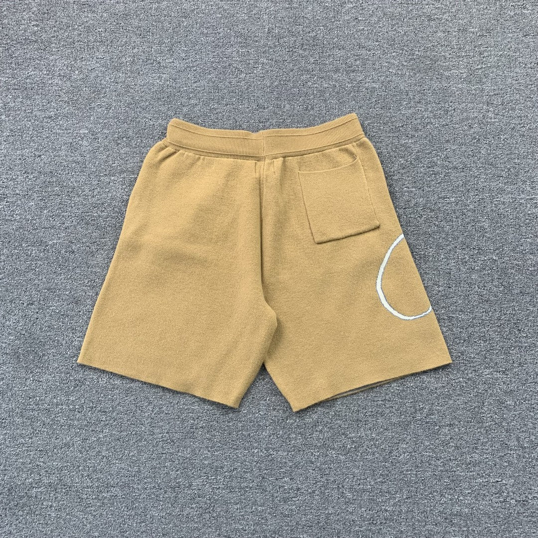 RHUDE SHORTS BEIGE
