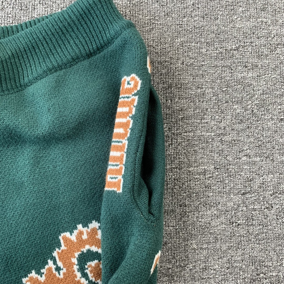 RHUDE SHORTS GREEN