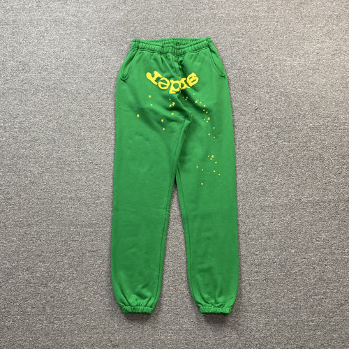 Sp5der Star Og Web V2 Sweatpants Slime Green