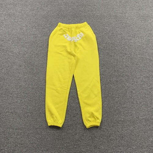 Sp5der Websuit Sweatpants Yellow