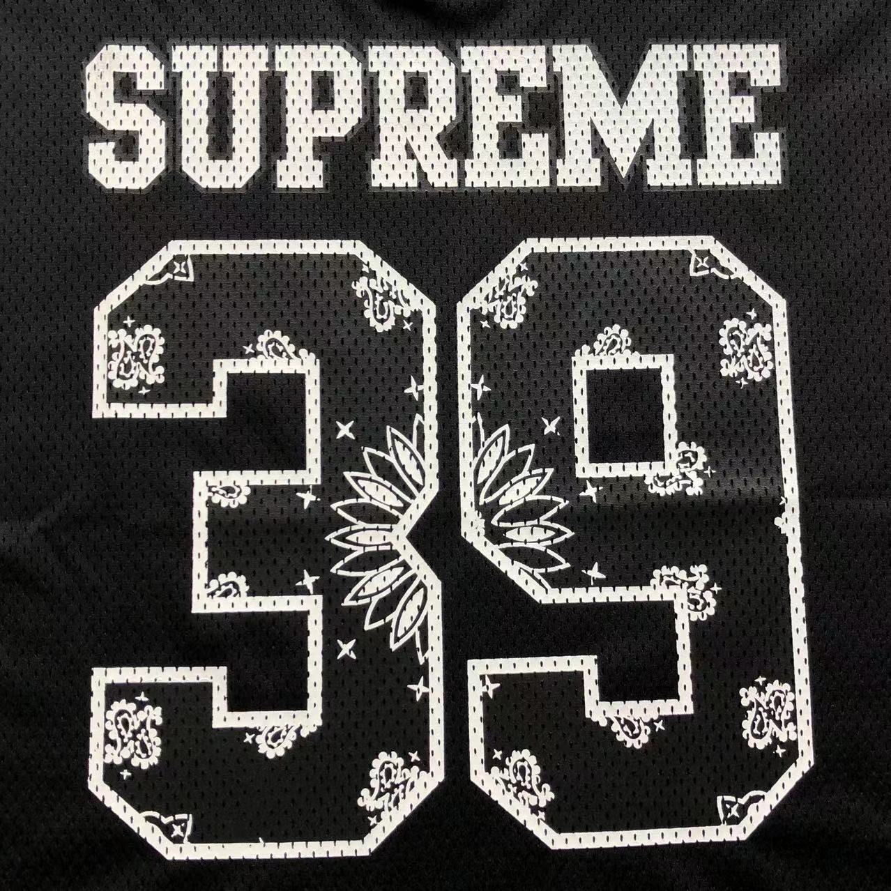 Supreme Bandana Football Jersey Black