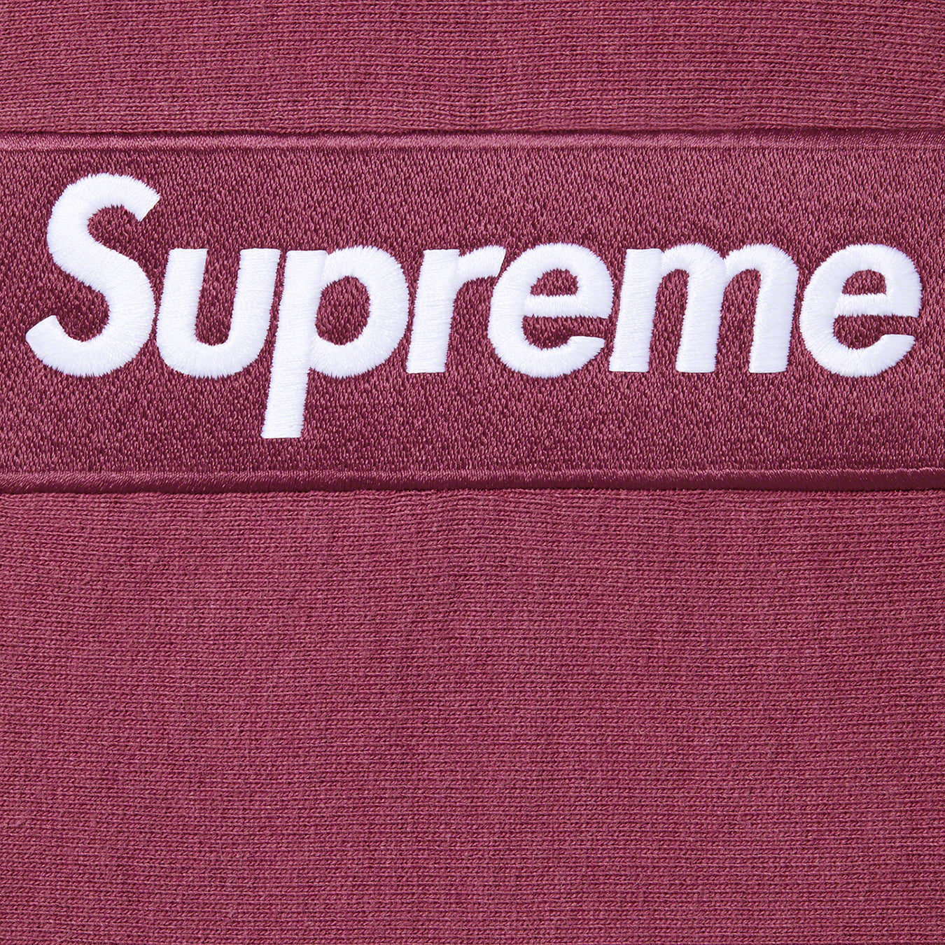 SUPREME BOX LOGO HOODIE (FW21) PLUM