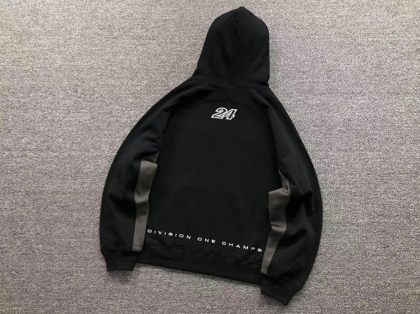 Supreme Division Hoodie Black