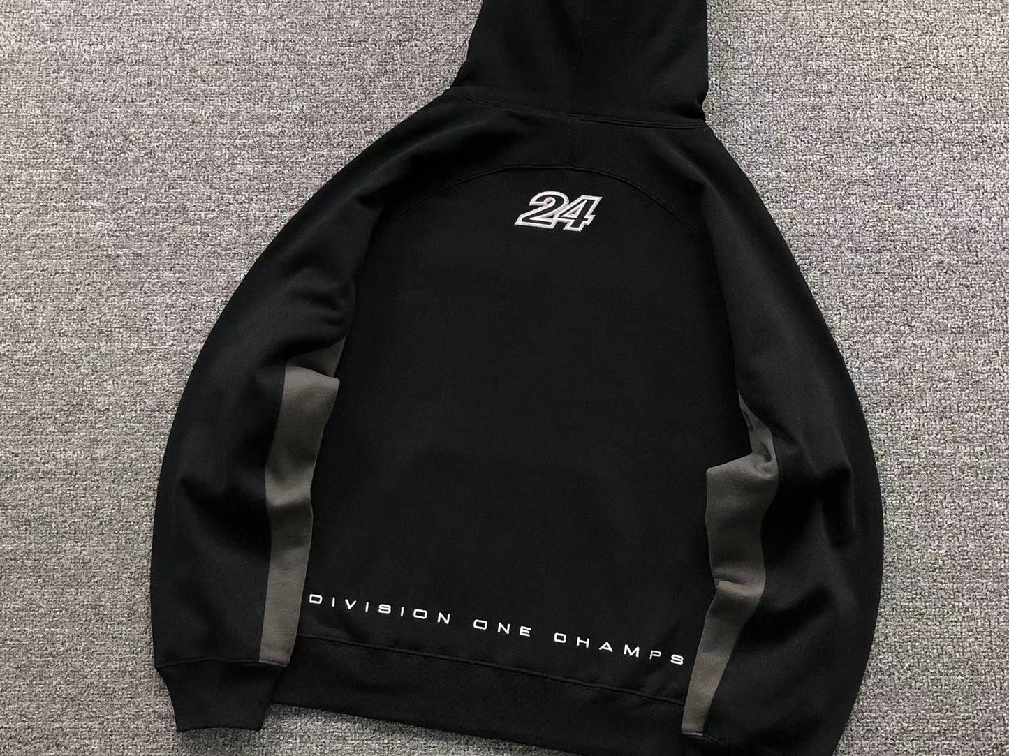 Supreme Division Hoodie Black